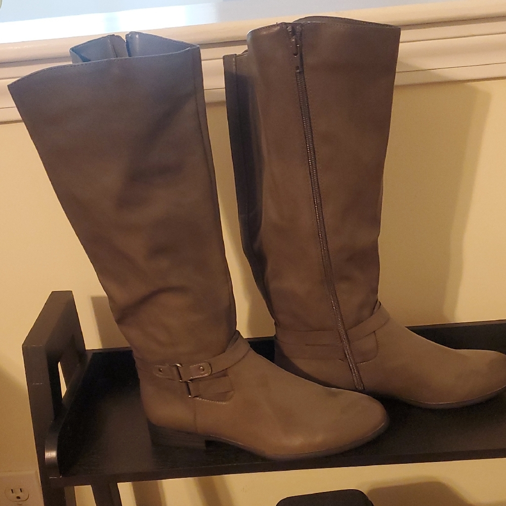 Style & Co. Over the Knee Brown Boots